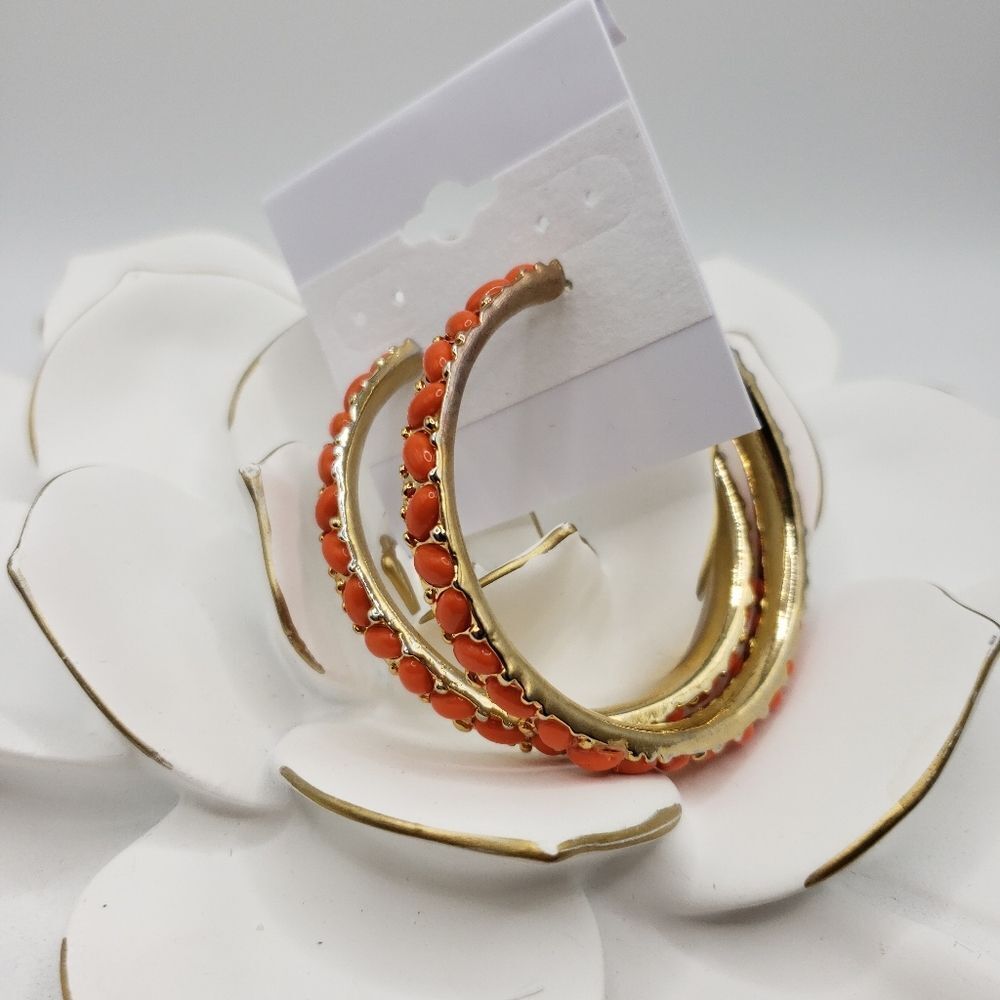 Large Golden Hoop